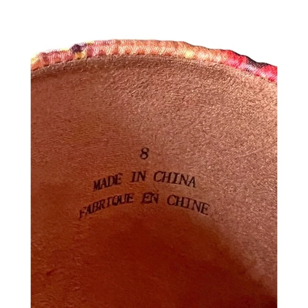 NWT Anthropologie Jeffrey Campbell Shindy Platform Slide Mules 70s Hippie Size 8 - Picture 10 of 12